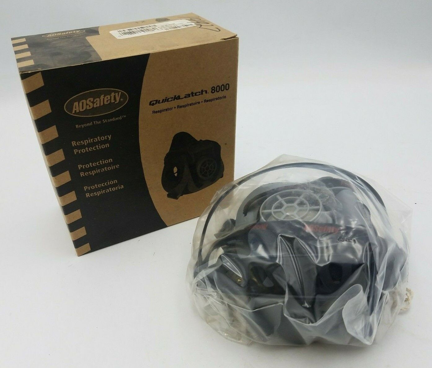 AO Safety Quick Latch 8000 Respirator Half Mask Respiratory Protection  Purifying