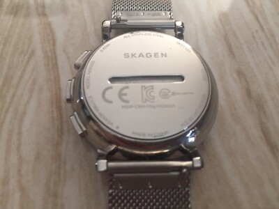Skagen Connected Hybrid Smartwatch Silver Milanese Loop