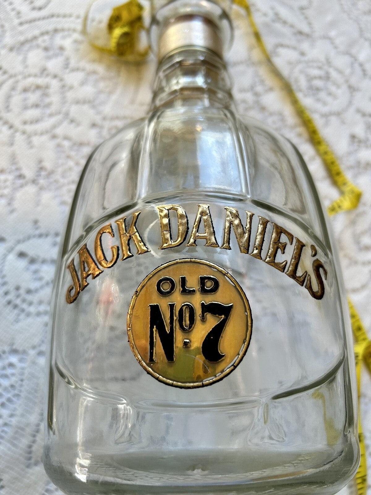 Jack Daniels Old No. 7 Maxwell House Bottle W Rare Bottling Metal