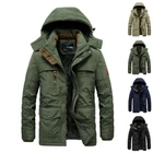 Men's Winter Jacket Outdoor Jacket Warm Lined Waterproof Parka Army Coat