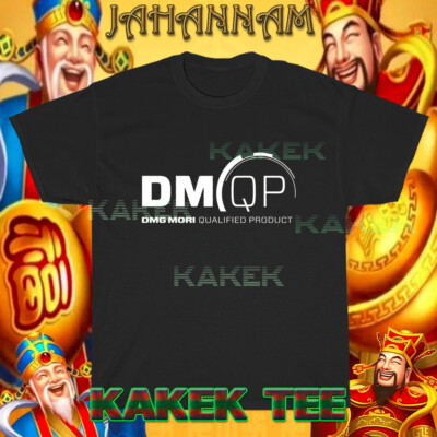 New Shirt Dmg Mori DM QP white Logo Funny Logo TEE T-Shirt Size S to 5XL