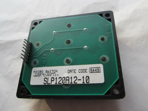 HONEYWELL SLP120A12-10 MICROSWITCH KEYPAD - Picture 5 of 5
