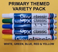 NEW Diagraph GP-X MSP Industrial Classic Xylene Paint Markers Pen Variety Pack