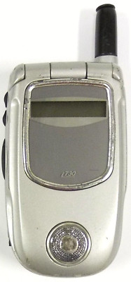 Motorola i series i730 - Silver and Gray ( Nextel ) PTT iDEN Flip Phone