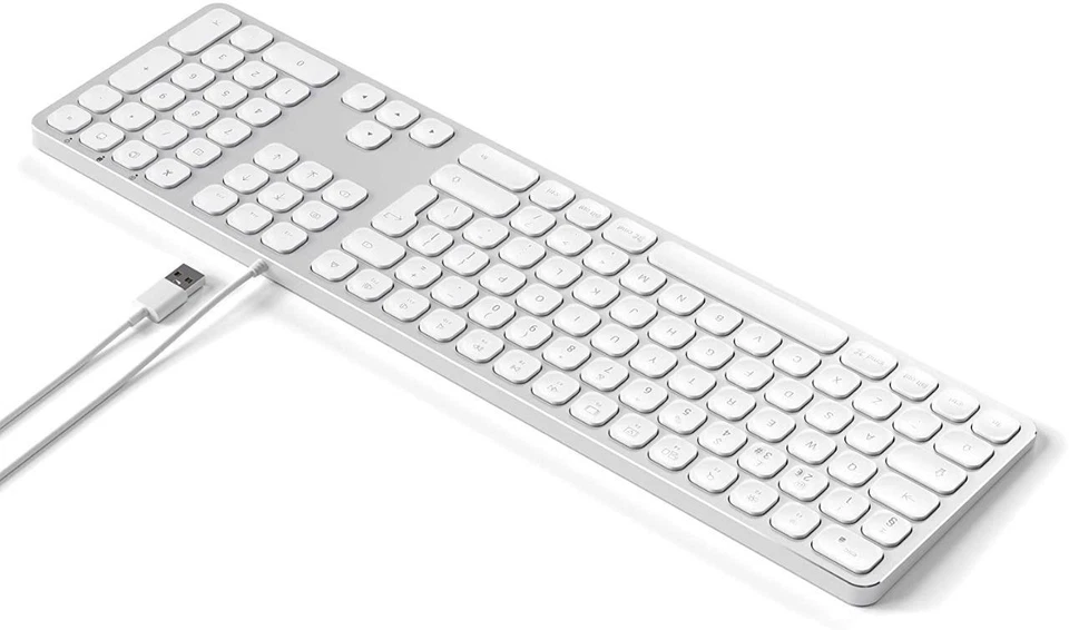Satechi Aluminium USB Wired Keyboard Numeric Keypad Compatible with iMac Pro - Image 3 of 4