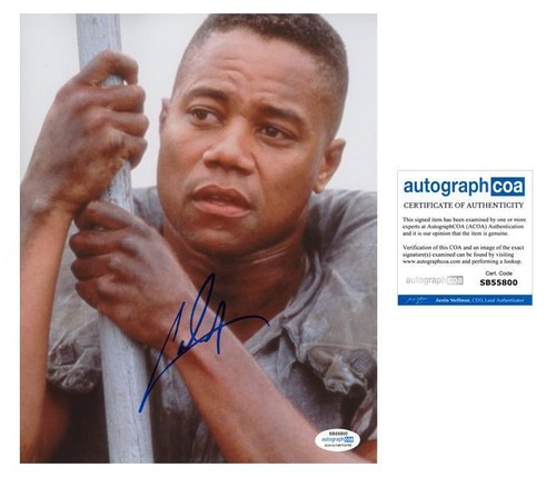 Cuba Gooding Jr. "Pearl Harbor" AUTOGRAPH Signed 'Dorie Miller' 8x10 Photo ACOA