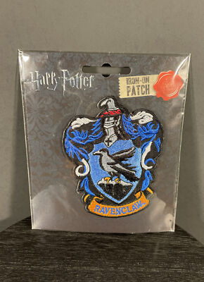 Harry Potter RAVENCLAW House Crest Embroidered Iron On Patch NEW | eBay