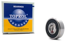 TOPROL 626-2RS Mini Deep Groove Ball Bearings 6x19x6mm