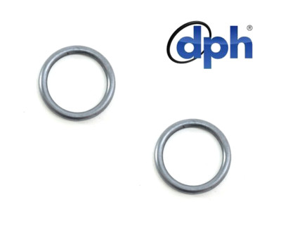 Engine Oil Cooler Line Upper Pipe O-Rings Set Of 2 For BMW Models CRP