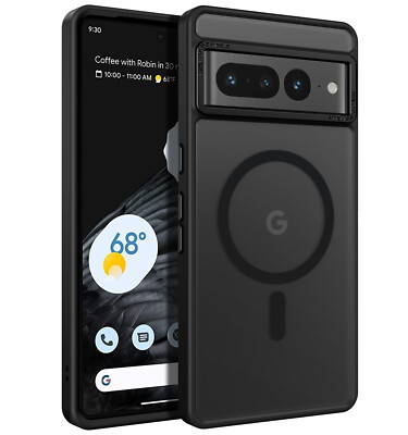  For Google Pixel 9 Pro XL/9a/8/7 Mag Safe Case Magnetic Translucent Matte Cover