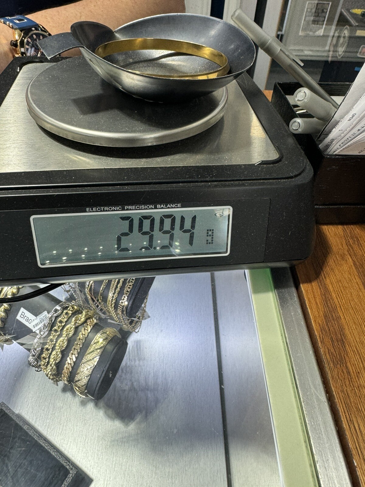 SIKH KADA BANGLE BRACELET SOLID HALLMARK AUTHENTI… - image 7