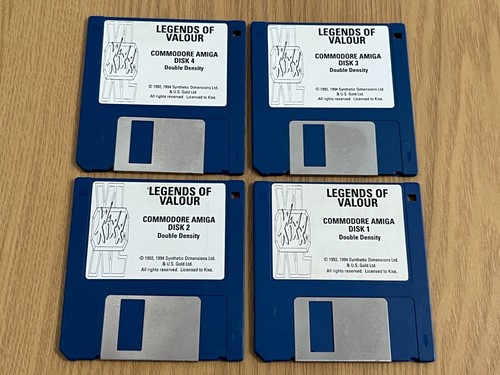 Legends Of Valour Amiga Vintage Game - Boxed & Working -👽👾Retro Gift Idea👾👽 - Photo 18/24