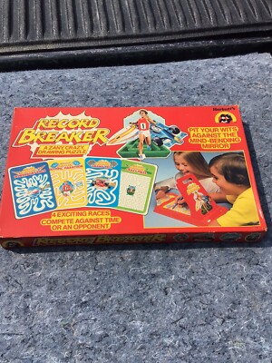 1982 NOS Harcutt s Limited Record Breaker Drawing Puzzle England *RARE*
