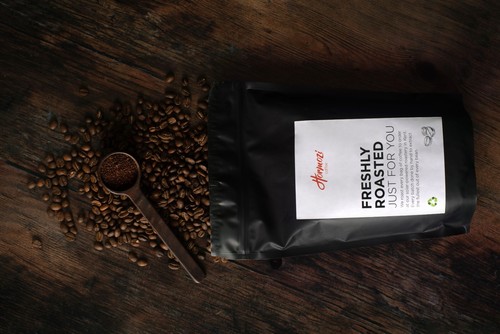 Traditional Drum Roasted 100% Uganda Robusta Coffee Whole Beans / Ground Retail - Picture 3 of 9