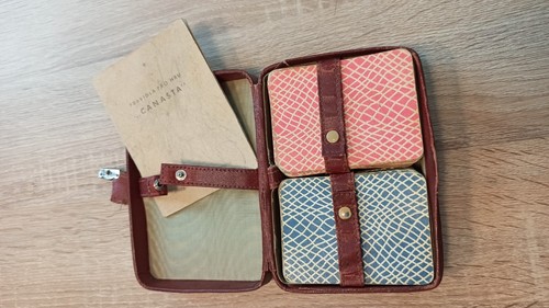 Vintage playing cards in a case. Czechoslovakia. 1960 full set - Picture 20 of 21