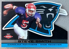 2001 Pacific Prism Atomic Steve Smith Sr Die Cut Rookie RC /506 HOF