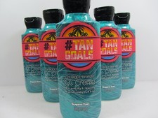 6 PACK - SUPRE #TAN GOALS 25X BLACK BRONZER COLOR CORRECTING TANNING LOTION