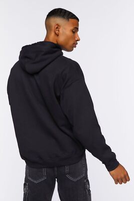 Death Row Records Men's 1991 Electric Graphic Logo Hoodie