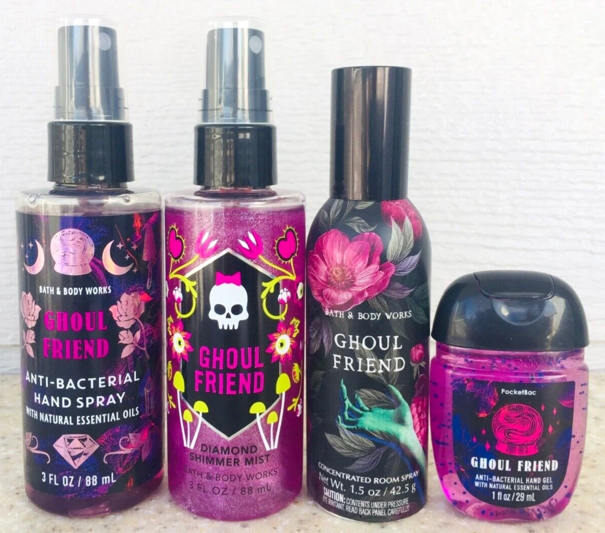 Ghoul Friend Antibacterial Hand Spray Set Bath and Body Works