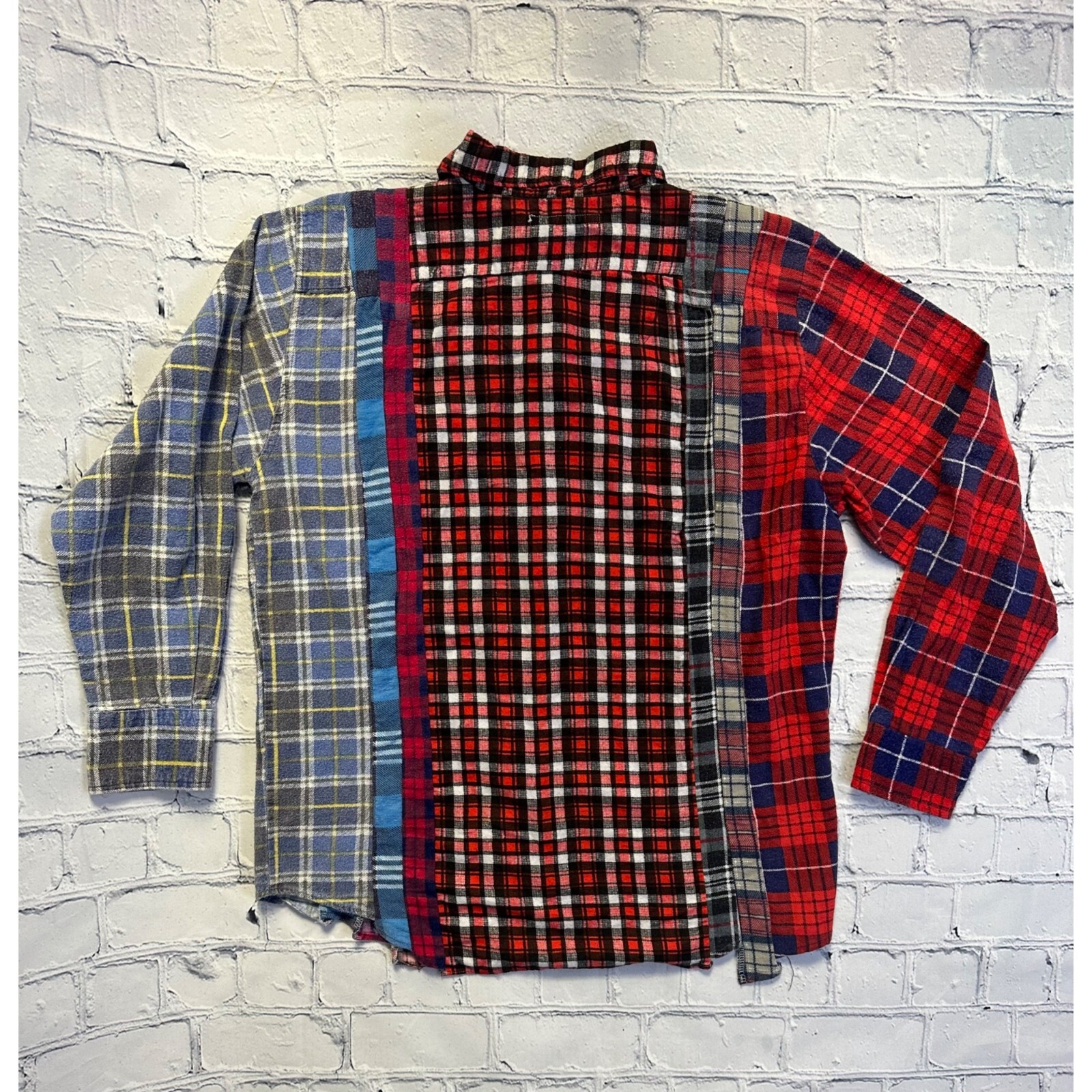 REBUILD BY NEEDLES FLANNEL SHIRT - 7 CUTS SHIRT image 5