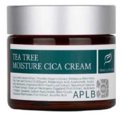 APLB Tea tree Moisture cica cream 70ml activating skin Moisture