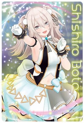 HOLOLIVE Production Character Card W#2 Shishiro Botan BANDAI Japan