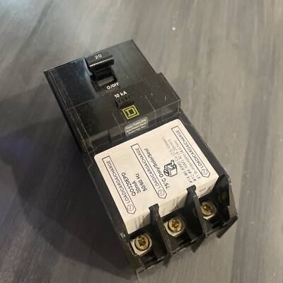 Square D QO320EPD  3P, 20A, 240V, Ground Fault Equipment Protection Breaker NNB