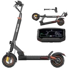 Foldable Electric Scooter Adult with Seat Fast Scooters 10" Off Road Tires 800W