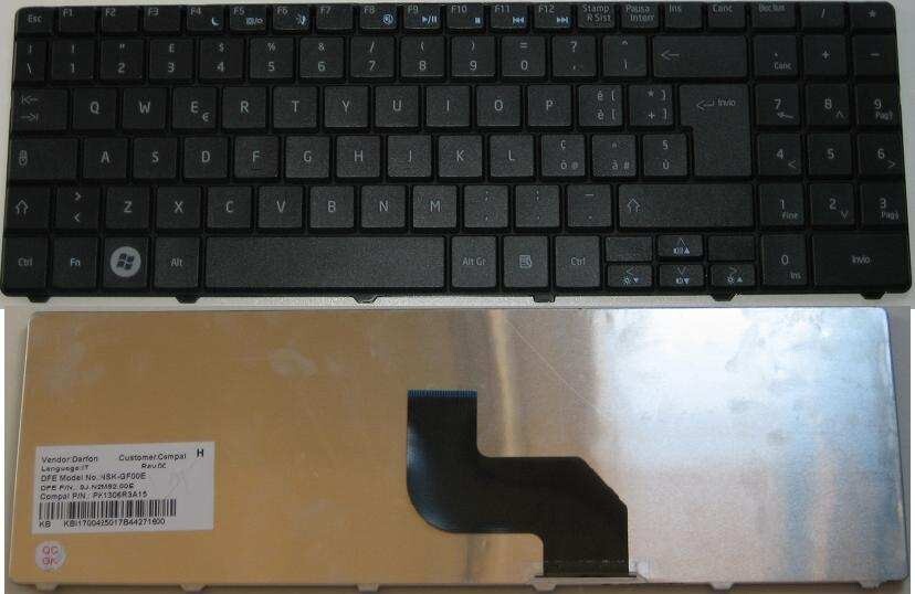 Tastiera italiana per Acer Emachines E525 E625 E627 E725 E527 E727 G420 G430 G52