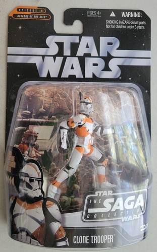 NEW STAR WARS ORANGE CLONE TROOPER SAGA 