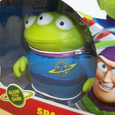 Disney Toy Story Smiling Space Alien Glow in the Dark Figure