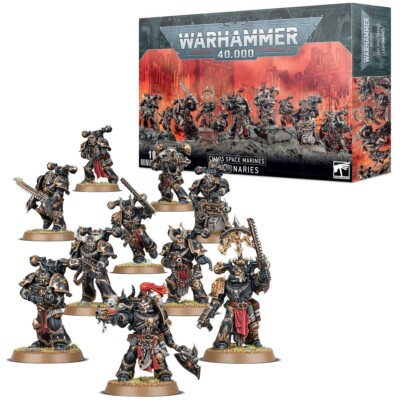 Chaos Space Marines Legionaries 10 Figuren Warhammer 40000 Games Workshop 43-06