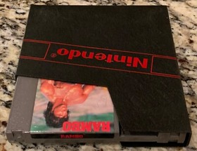 Rambo NES Authentic Video Game Tested (Nintendo Entertainment System, 1988)