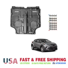 Thick Engine Splash Shield For Toyota C-HR 2018-2022 Front Engine Guard Hard