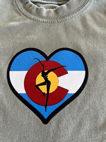 Carters Boys Green DMB Fire Dancer Colorado Flag Heart Short Sleeve 6 months - Bild 2 von 5