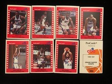 1990-91 ProCards CBA Grand Rapids Hoops singles - choose from list