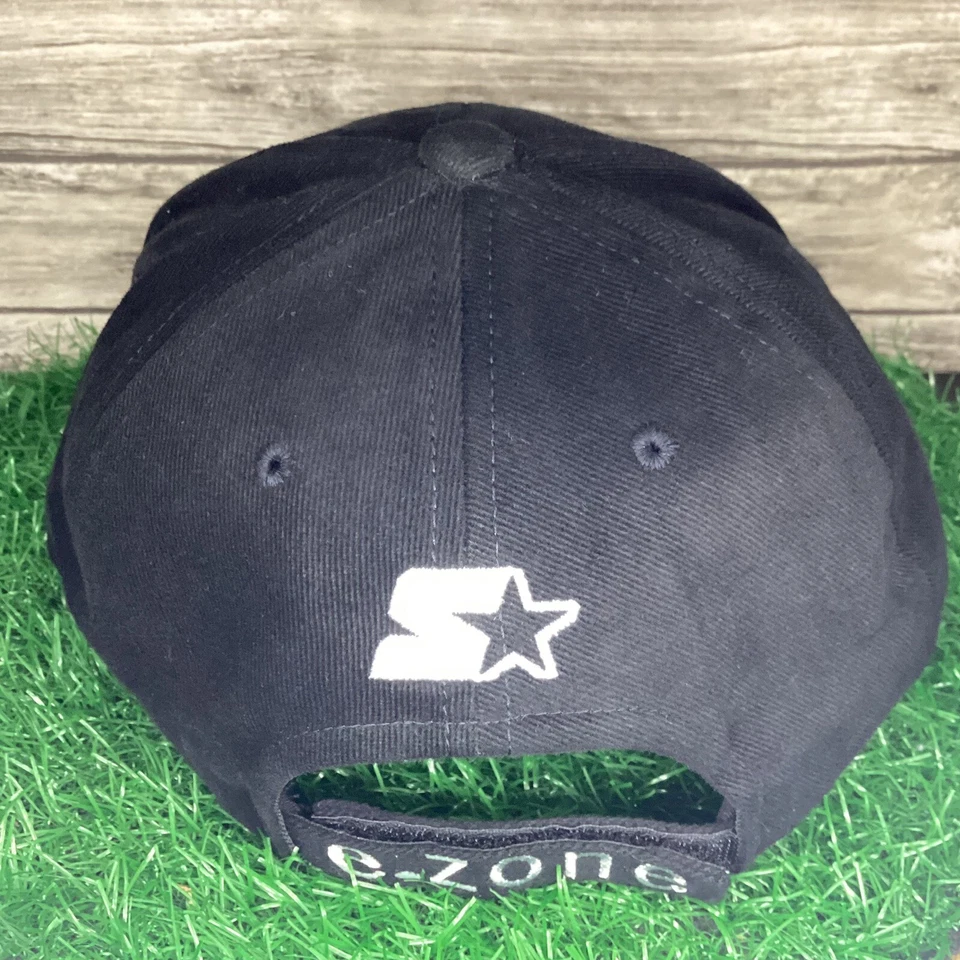 Gorra de béisbol Emmitt Zone de colección negra muestra de inicio NFL fútbol americano años 90 rara Foto 4 de 4