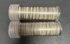 Lot of 100 Roosevelt 90% Silver Dimes 2 Rolls $10 Face Value 1946-1964