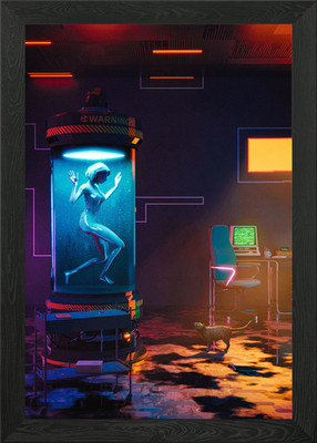 Das Experiment Gerahmtes Wandbild Poster Leinwanddruck Bild