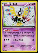 Sigilyph 41/101 Plasma Blast - Holo Pokemon HP (Rare)