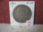 1921 S MORGAN SILVER DOLLAR XF