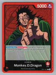 Monkey.D.Dragon (001) OP07-001 Leader - 500 Years in the Future