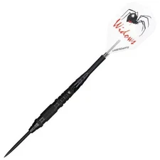 BLACK WIDOW STEEL TIP DARTS 23 GRAM FIXED POINT FREE SHIPPING FREE FLIGHTS