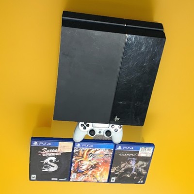 Sony PlayStation 4 Bundle (CUH-1001A) + (Shadow Warrior, Dragon Fighter Z, Shado