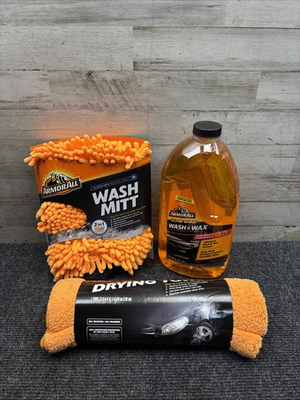 #ad Armor All Car Wash Kit Includes Car Wash Soa Mitt amp; Microfiber Towel 19273 $30.00