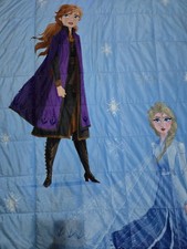 Disney Frozen II Elsa And Anna 4.5 Pounds Weighted Plush Blanket 40 In X 60 In