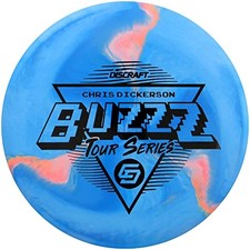 Discraft 2022 Tour Series Chris DickersonSwirl ESP BuzzzMidrangeGolfDisc-173-174