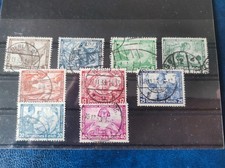 timbres 3éme Reich Obl Nr 470 à 478
