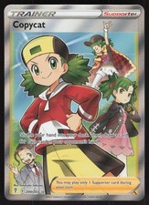 copycat pokemon card Full Art 200/203 / Ultra Rare Card Type / HP / Stage Copycat - SWSH07: Evolving Skies