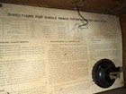 Vintage Leeds & Northrup Potentiometer Indicator, Solid Oak Case, Handle Missing — photo 4